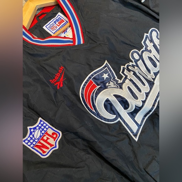 Vintage Starter Patriots Reebok Pullover Jacket - Picture 2 of 4